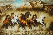 unknow artist Horses 039 Spain oil painting artist